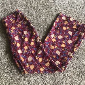 Floral wide leg pants!